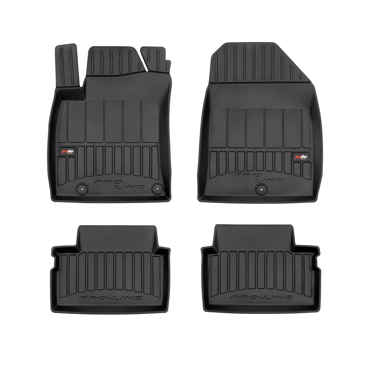 PACK 4 TAPETES BORRACHA PRO-LINE HYUNDAI I30 III 2017->