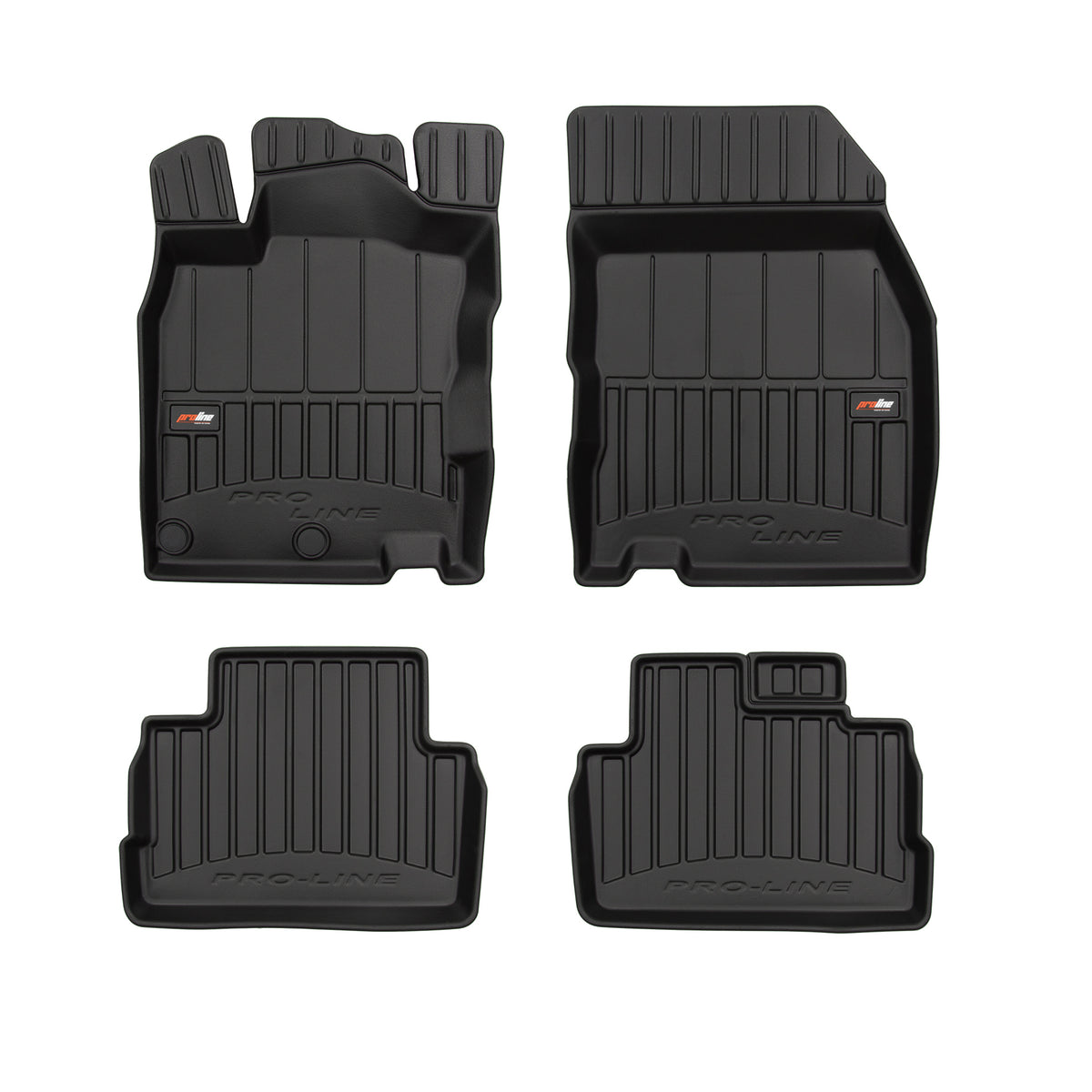 PACK 4 TAPETES BORRACHA PRO-LINE NISSAN QASHQAI II 2013-2021