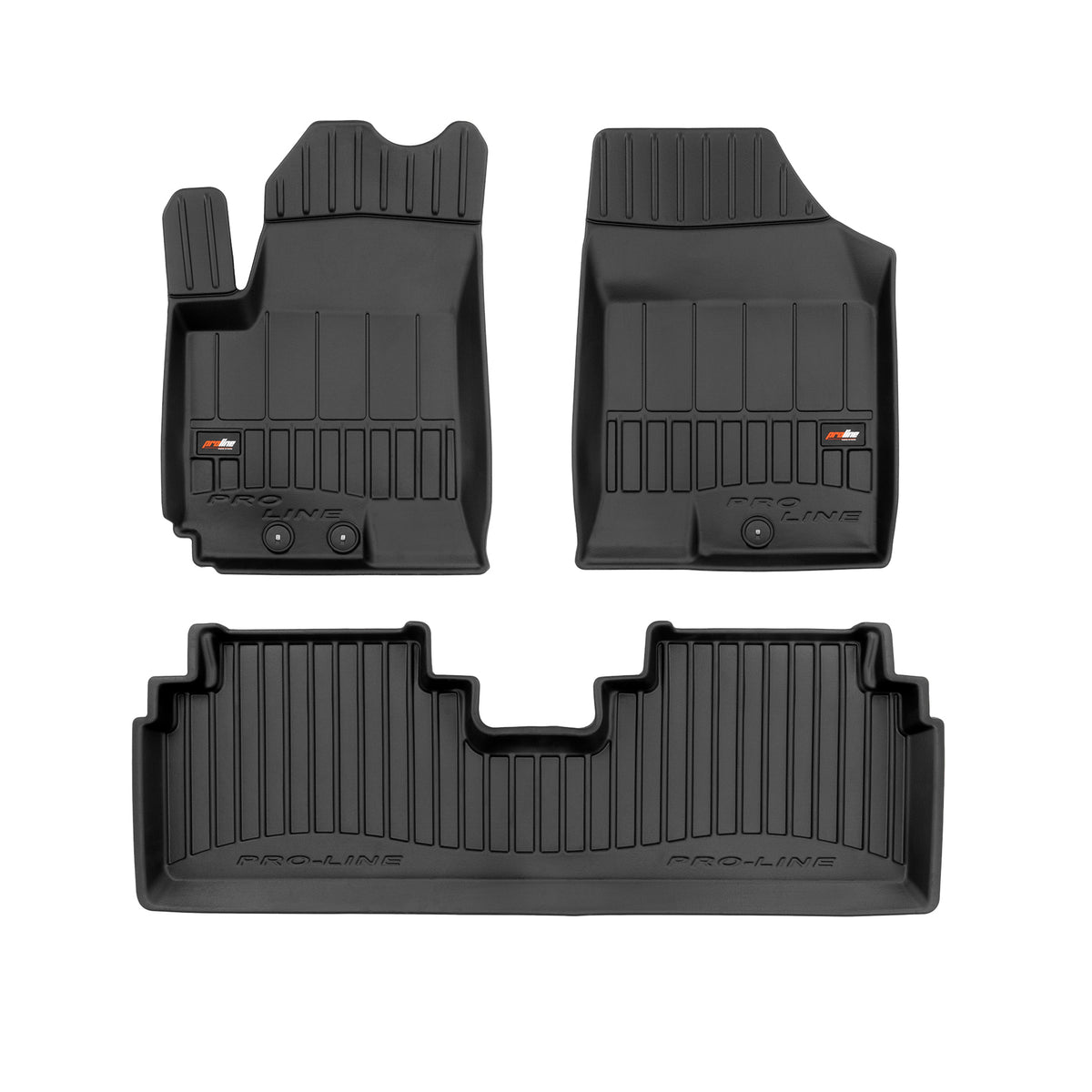 PACK 3 TAPETES BORRACHA PRO-LINE KIA VENGA 2009-2019
