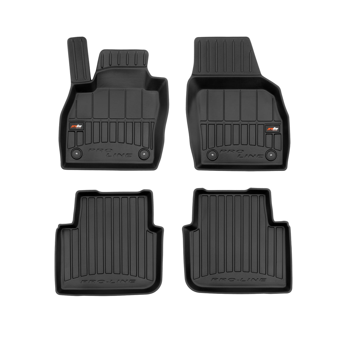 PACK 4 TAPETES BORRACHA PRO-LINE SKODA KAMIQ 2019->