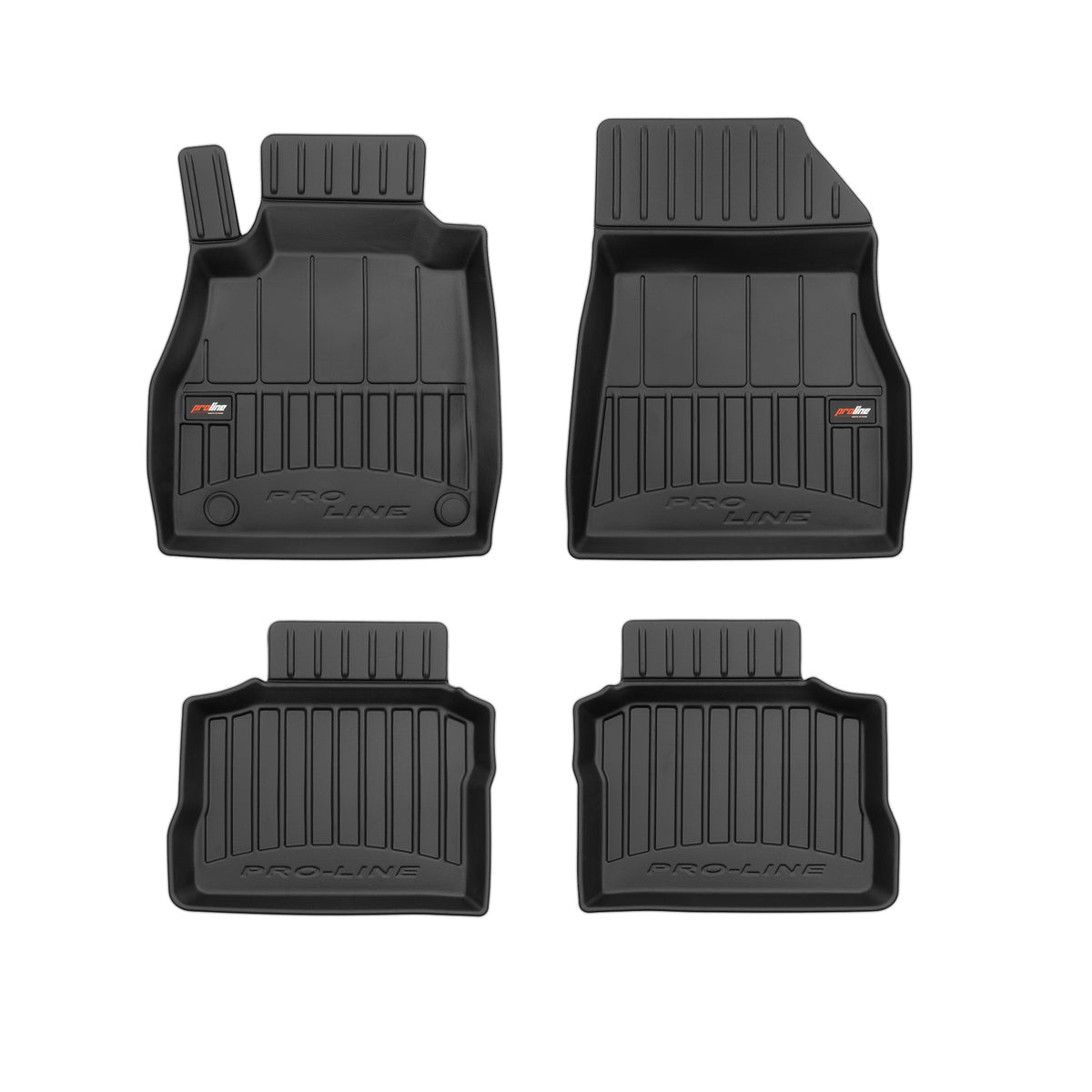 PACK 4 TAPETES BORRACHA PRO-LINE NISSAN MICRA K14 2016-2022