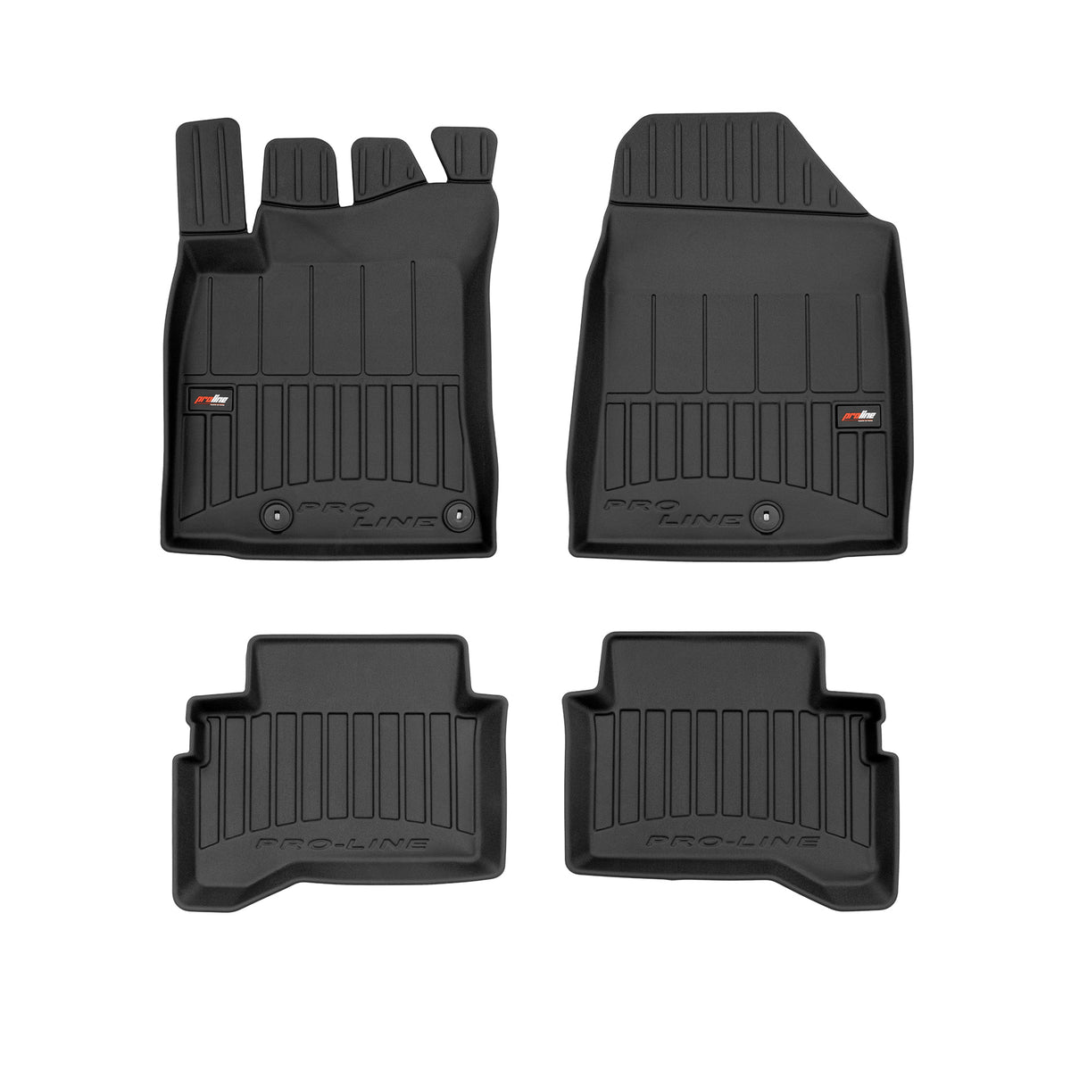 PACK 4 TAPETES BORRACHA PRO-LINE HYUNDAI IONIQ 2016-2022