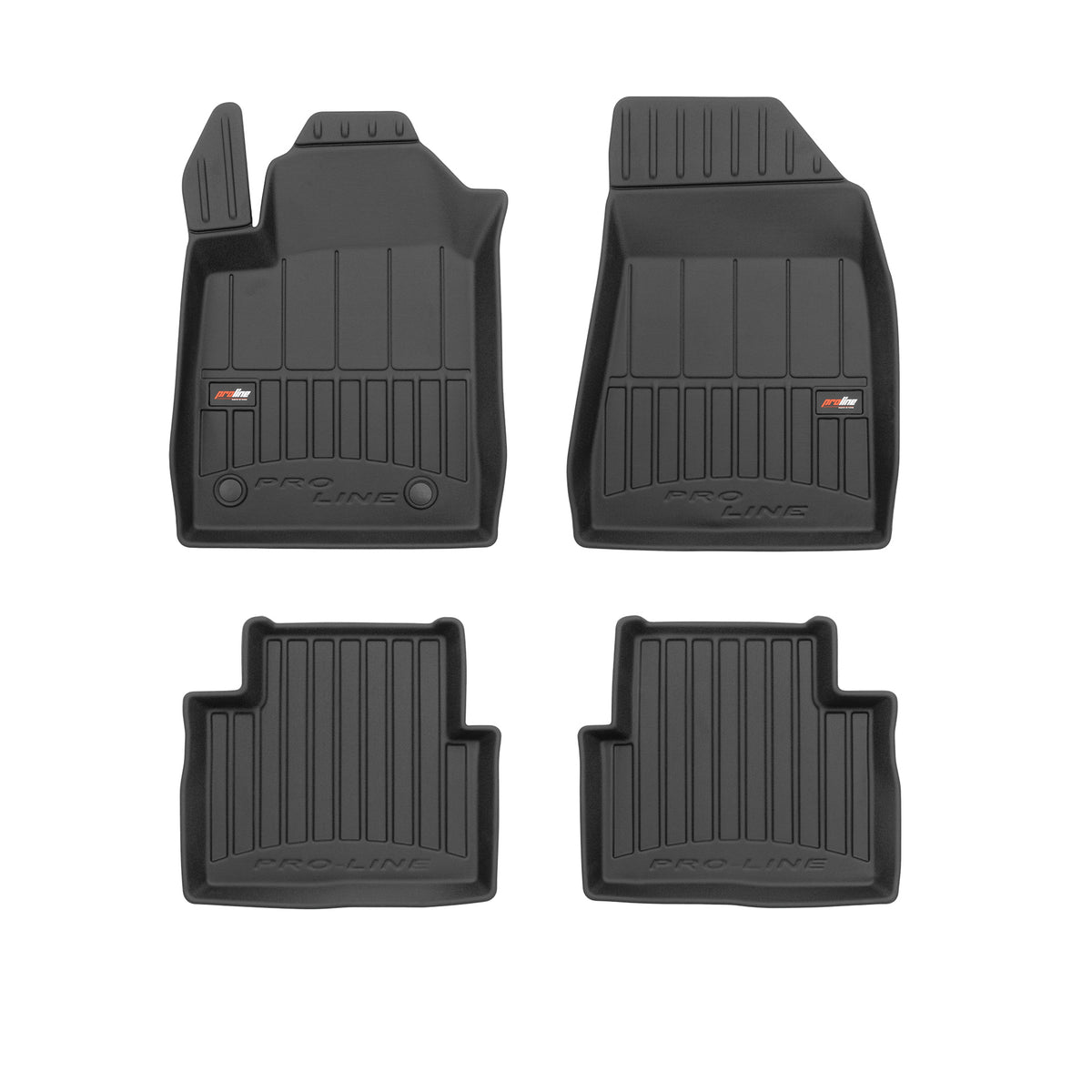 PACK 4 TAPETES BORRACHA PRO-LINE ALFA ROMEO GIULIETTA 2010-2020