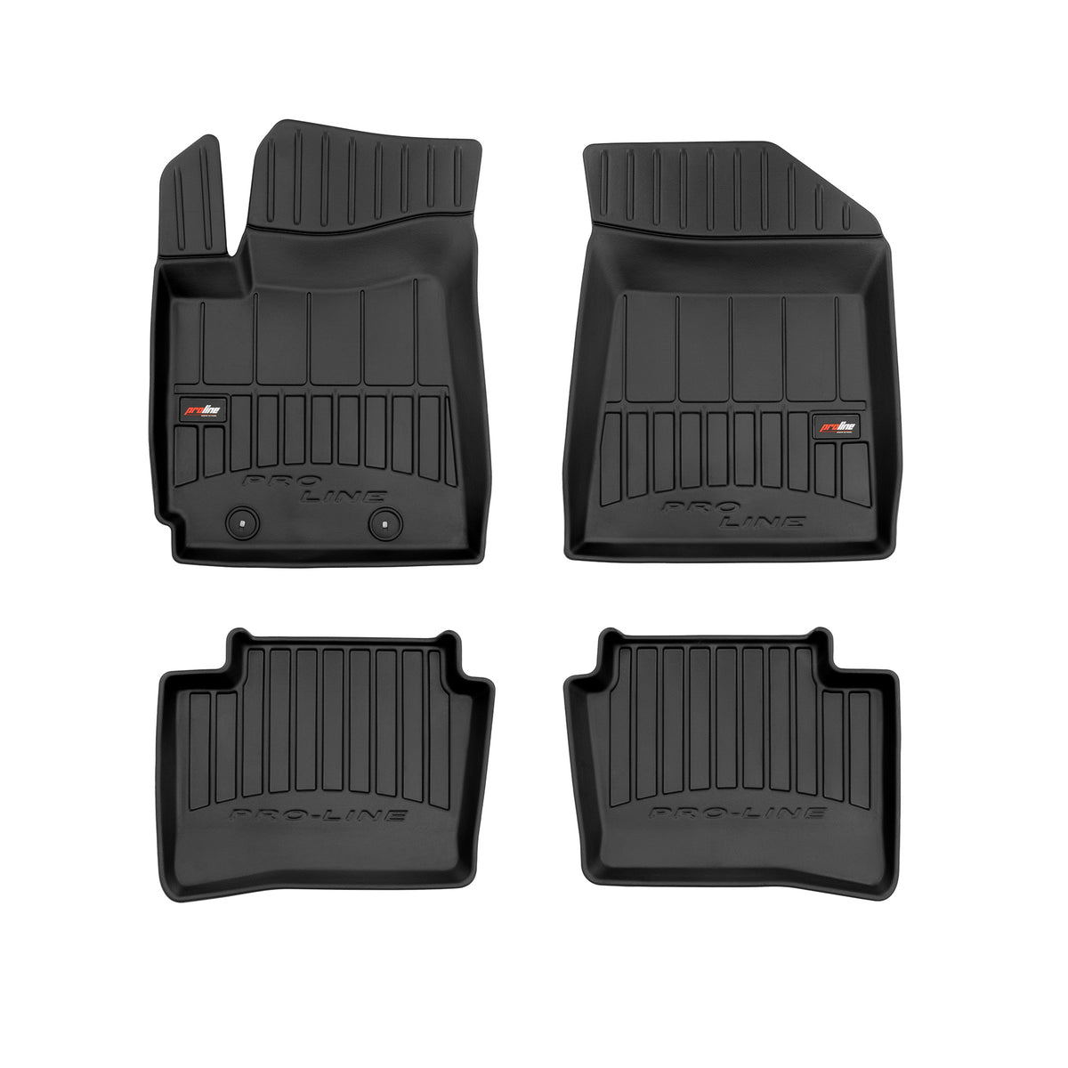 PACK 4 TAPETES BORRACHA PRO-LINE HYUNDAI I10 III 2019-2026