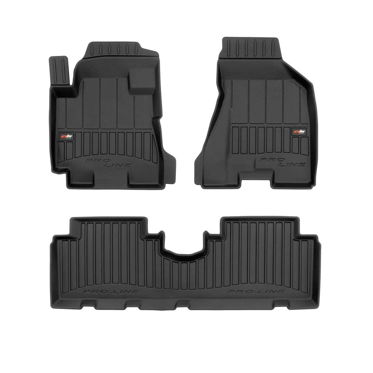 PACK 3 TAPETES BORRACHA PRO-LINE HYUNDAI TUCSON I 2004-2009