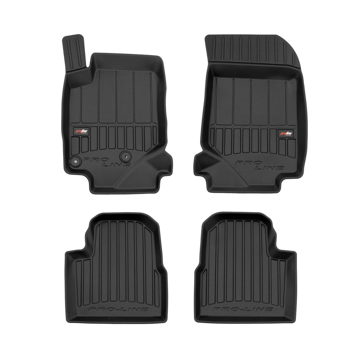 PACK 4 TAPETES BORRACHA PRO-LINE PEUGEOT 2008 II 2019-2023 PRE-FACELIFT