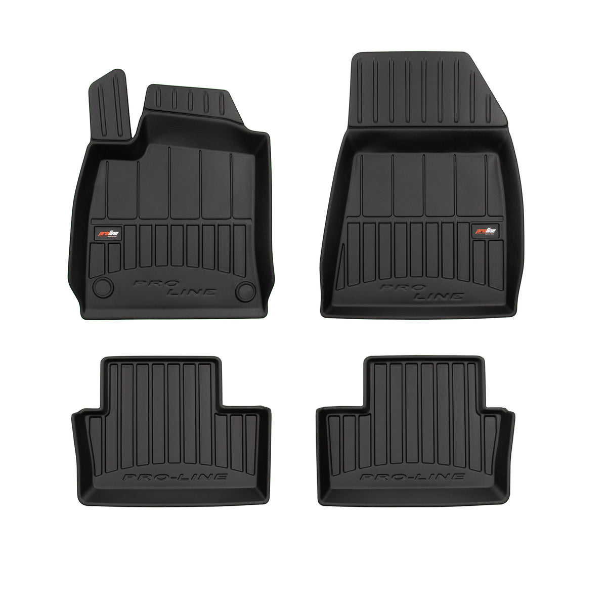 PACK 4 TAPETES BORRACHA PRO-LINE RENAULT CLIO V 2019-2026
