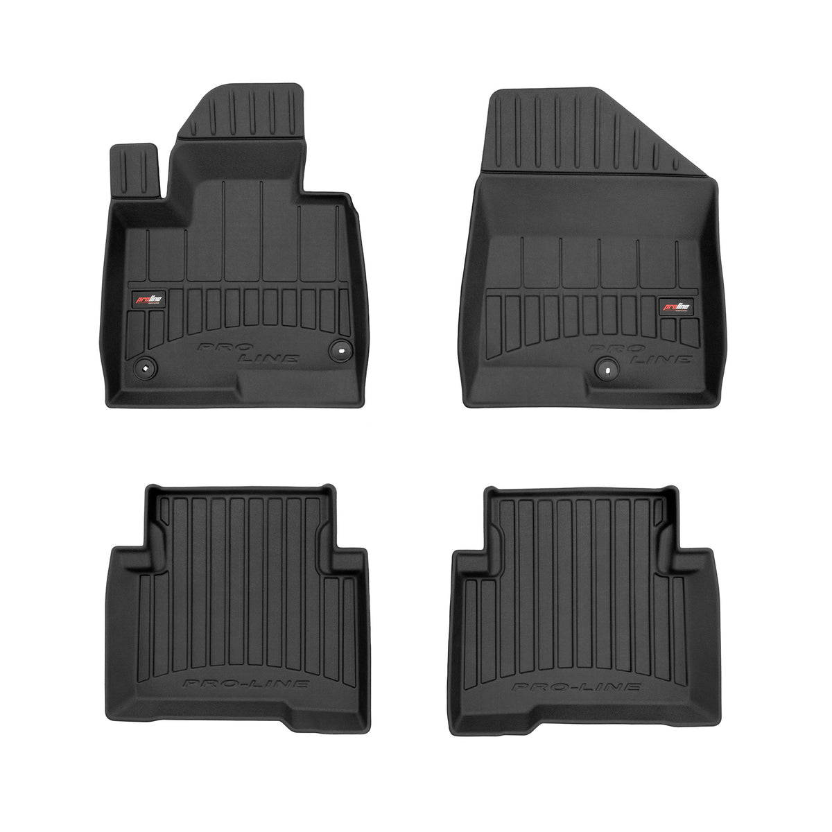 PACK 4 TAPETES BORRACHA PRO-LINE HYUNDAI SANTA FE III 2012-2018