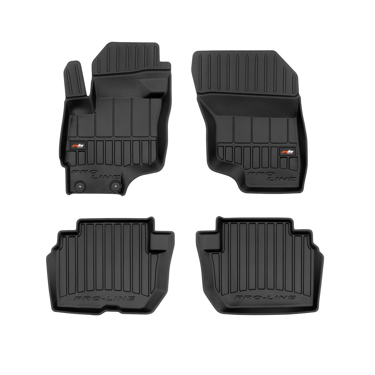 PACK 4 TAPETES BORRACHA PRO-LINE MITSUBISHI OUTLANDER III 2012-2022 PHEV