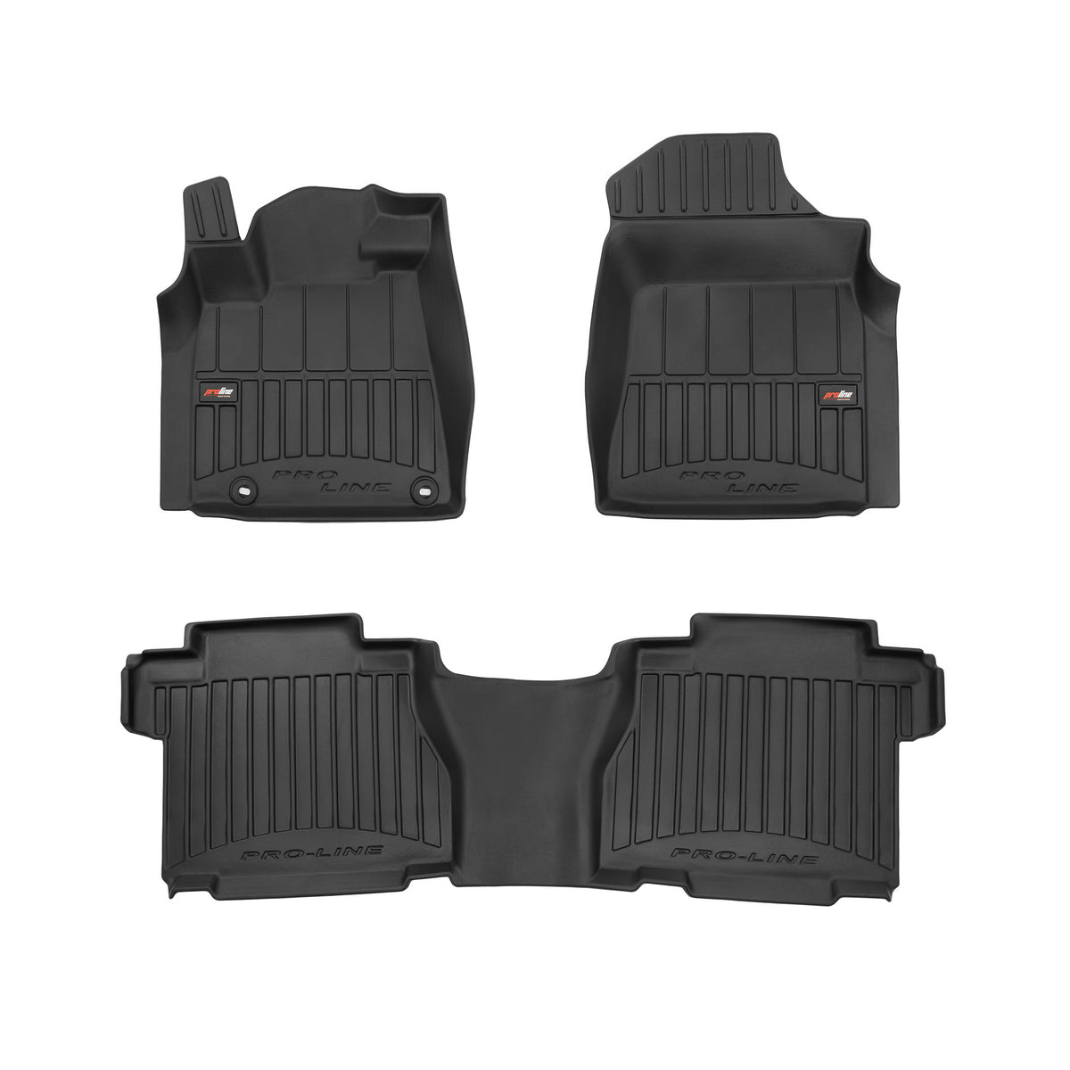 PACK 3 TAPETES BORRACHA PRO-LINE TOYOTA TUNDRA 2010-2015