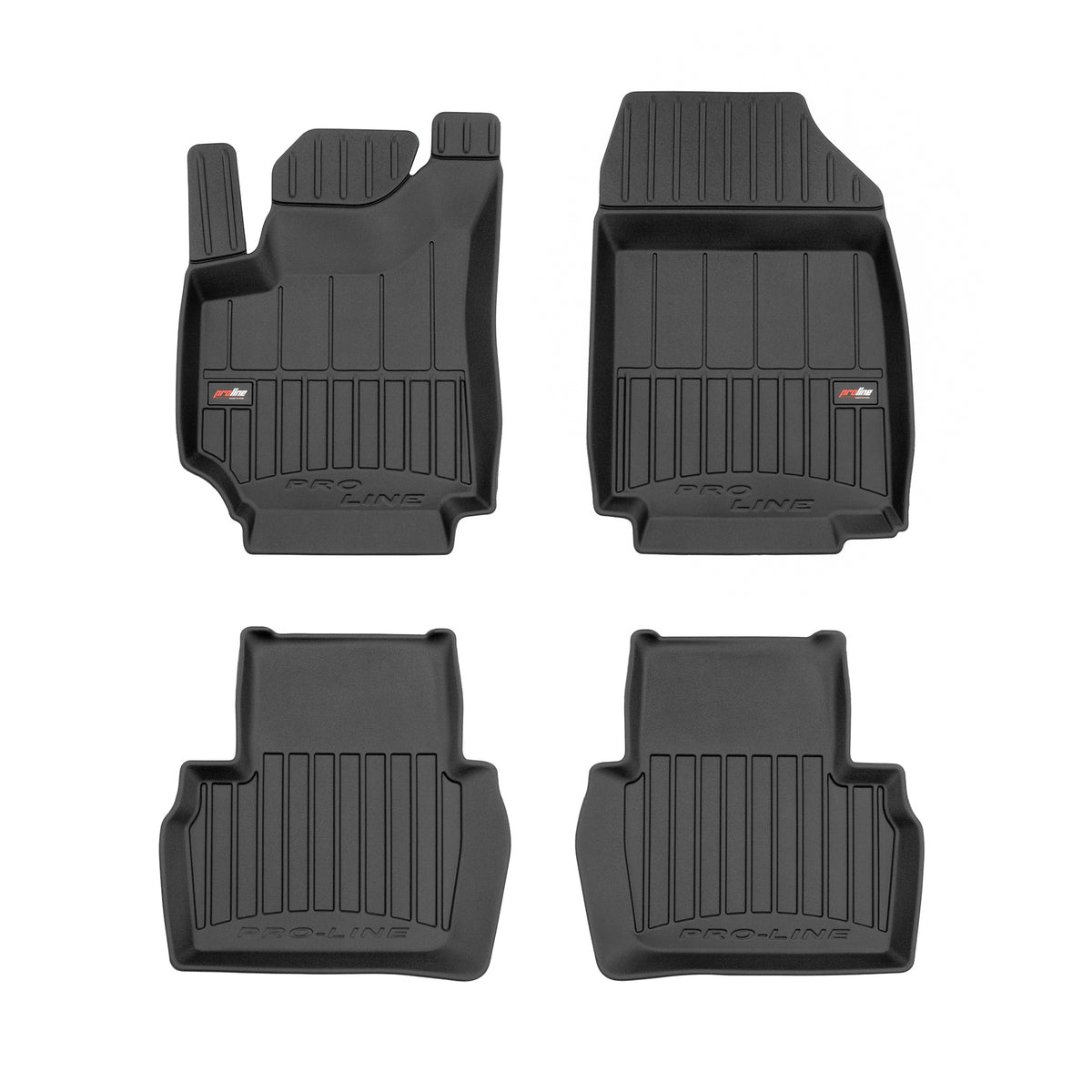 PACK 4 TAPETES BORRACHA PRO-LINE FIAT CROMA 2005-2011