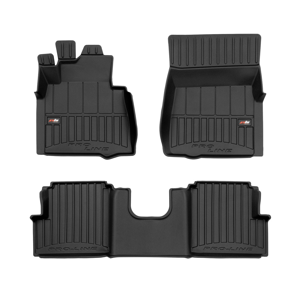 PACK 3 TAPETES BORRACHA PRO-LINE MERCEDES-BENZ CLASSE G W463 2013-2018 5 PORTAS POS-FACELIFT