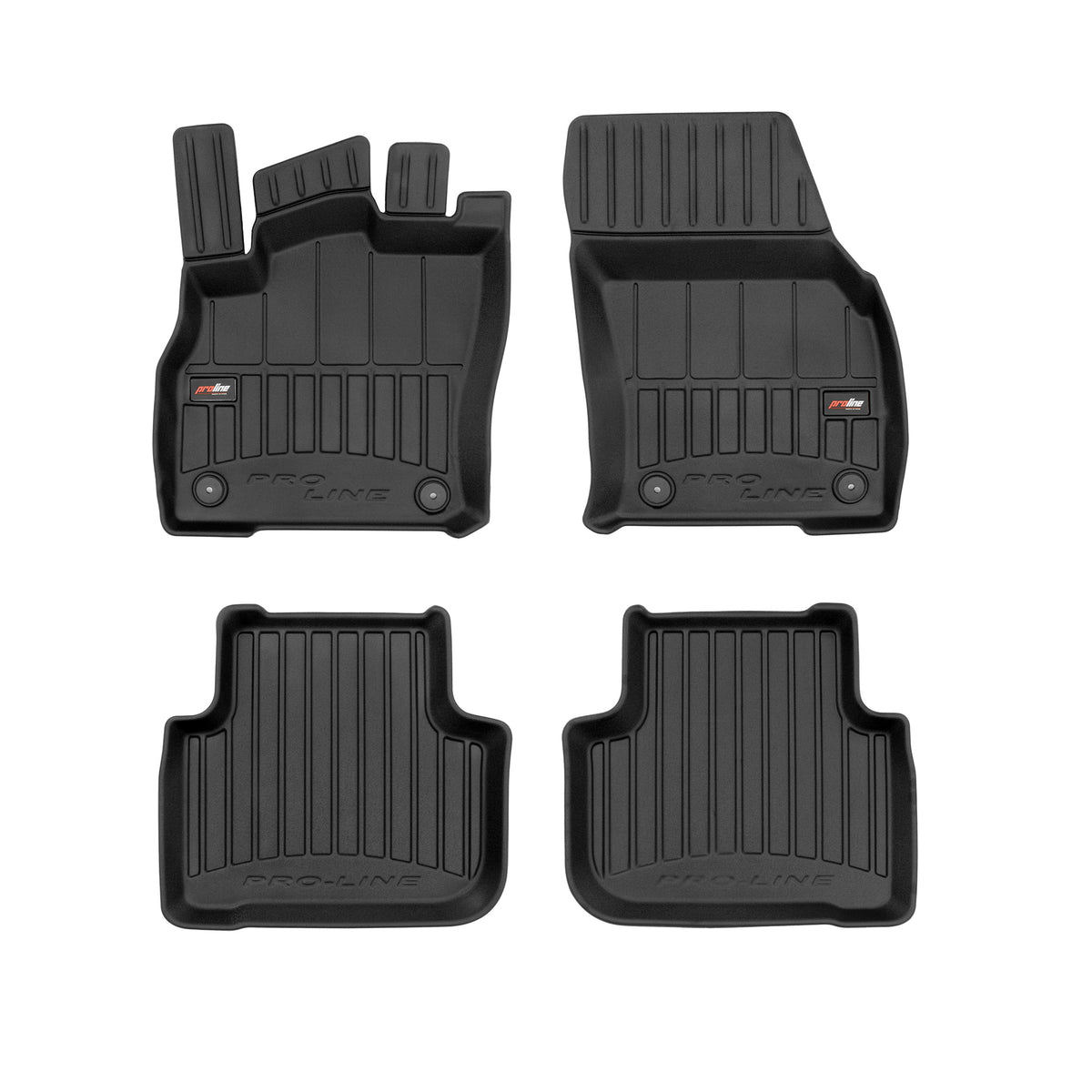 PACK 4 TAPETES BORRACHA PRO-LINE AUDI Q3 SPORTBACK I 2019-2025