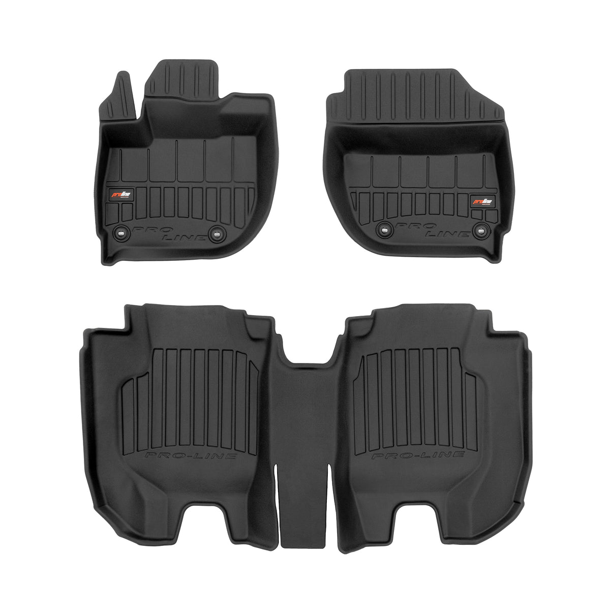 PACK 3 TAPETES BORRACHA PRO-LINE HONDA HR-V II 2013-2021