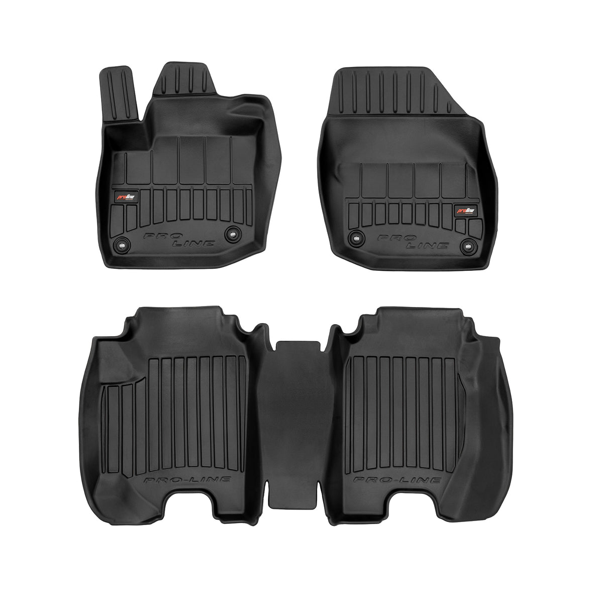 PACK 3 TAPETES BORRACHA PRO-LINE HONDA CIVIC IX 2011-2016