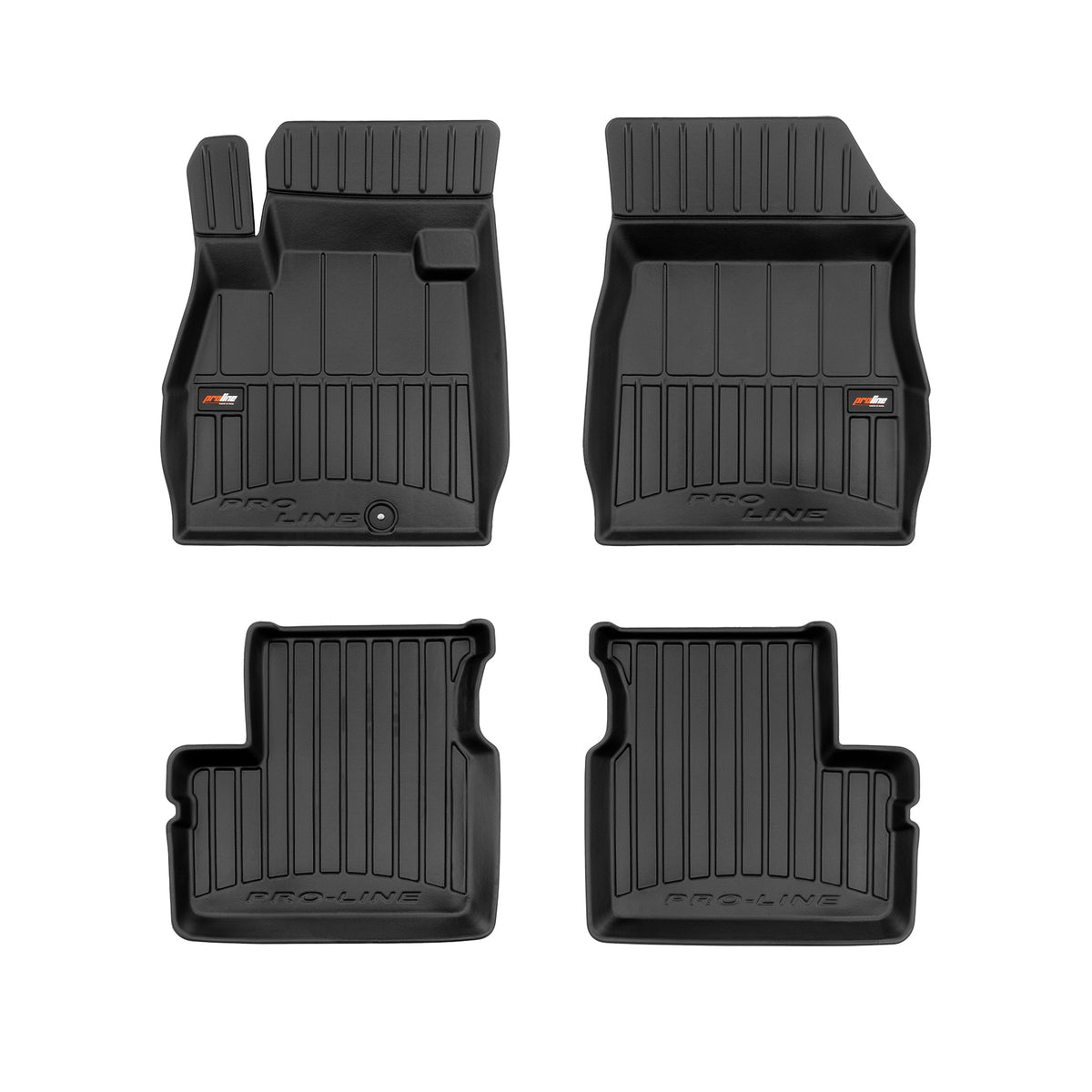 PACK 4 TAPETES BORRACHA PRO-LINE NISSAN MICRA K13 2010-2016