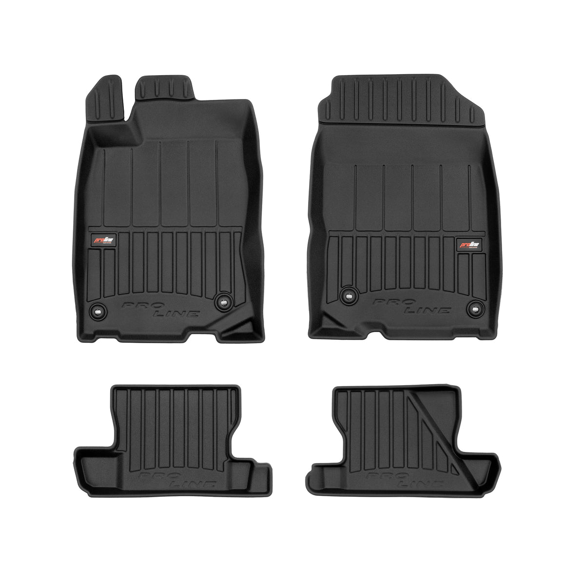 PACK 4 TAPETES BORRACHA PRO-LINE HONDA CR-Z 2010-2016