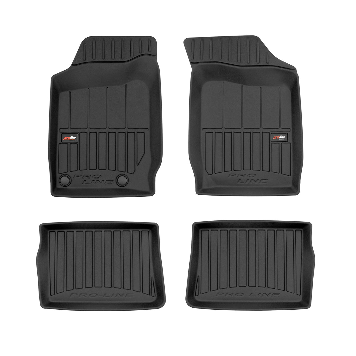 PACK 4 TAPETES BORRACHA PRO-LINE RENAULT THALIA I 1999-2008