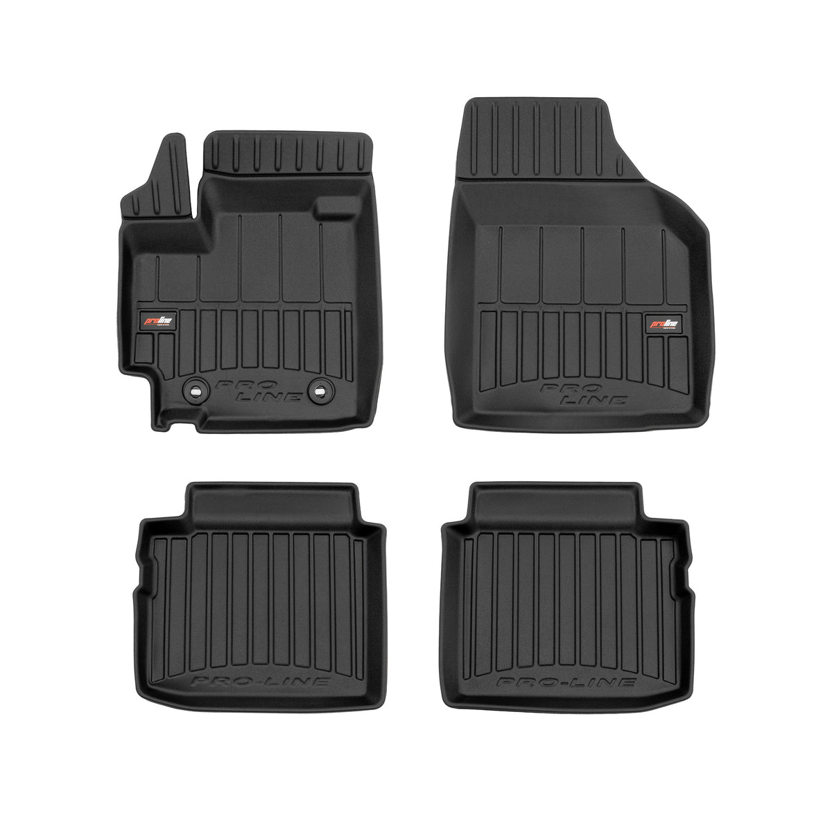 PACK 4 TAPETES BORRACHA PRO-LINE SUZUKI CELERIO 2014->
