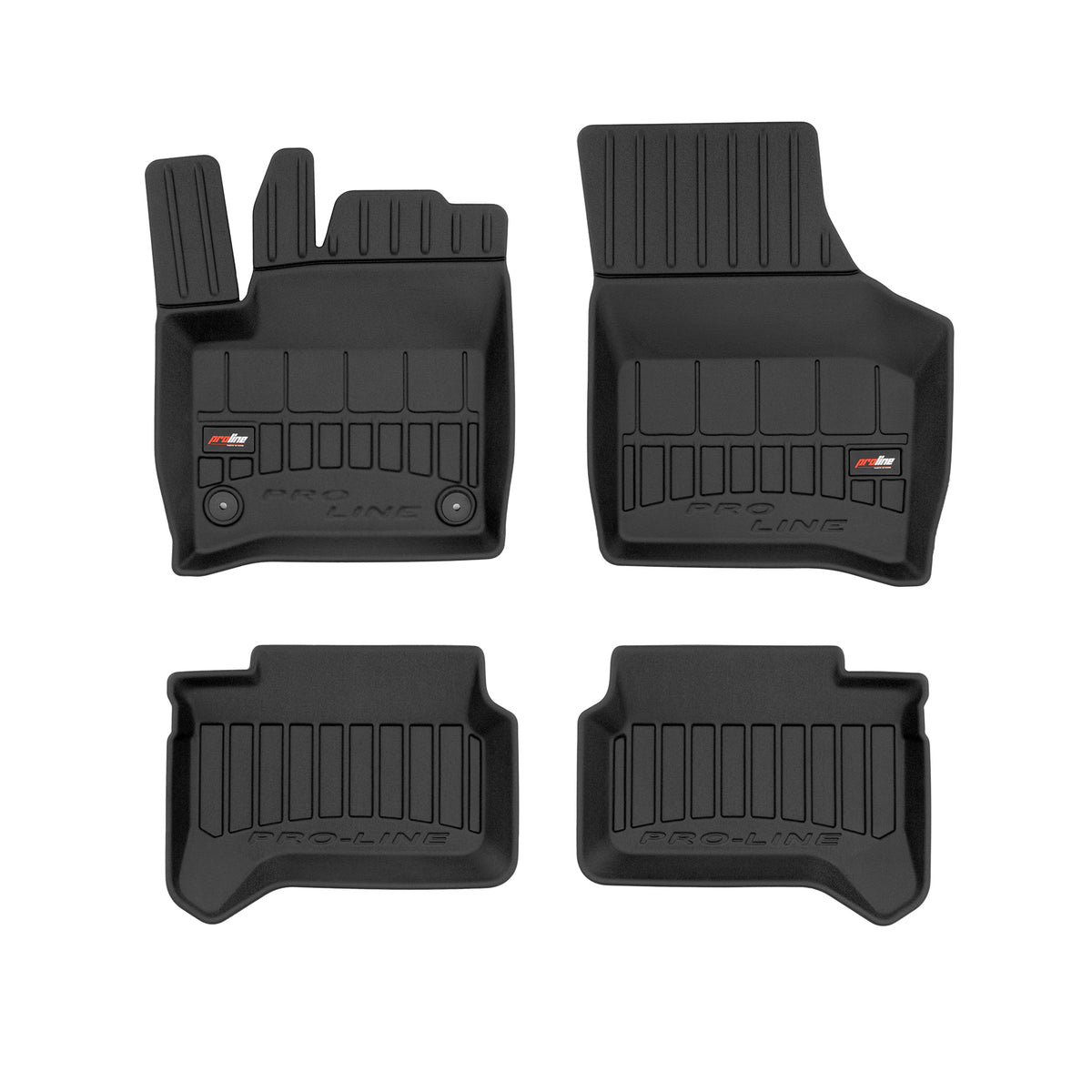 PACK 4 TAPETES BORRACHA PRO-LINE SKODA CITIGO-E IV 2019-2020