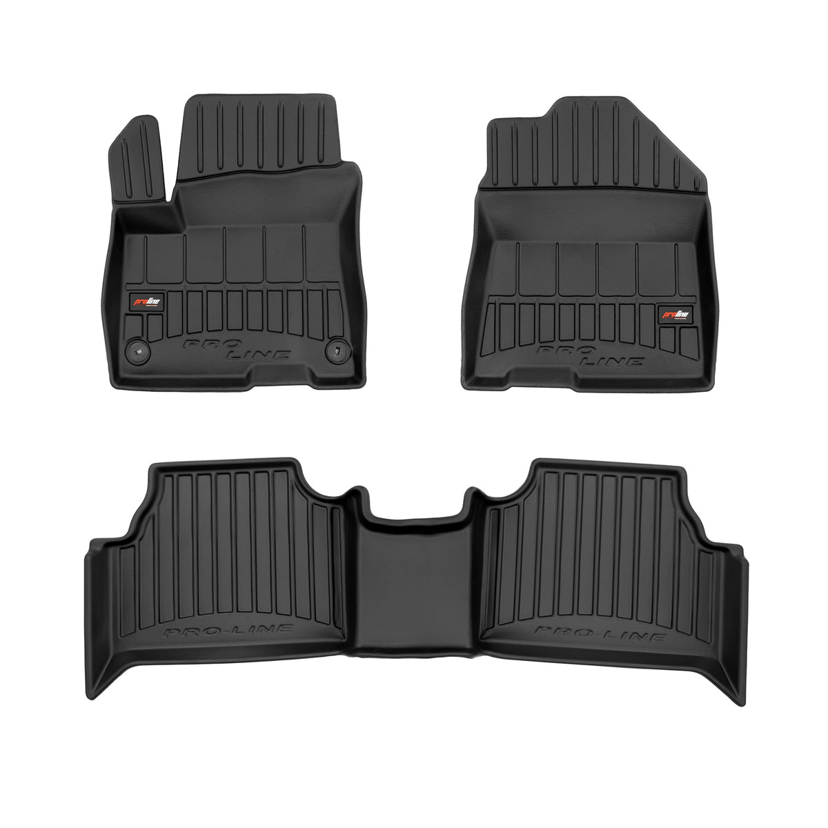 PACK 3 TAPETES BORRACHA PRO-LINE HYUNDAI KONA ELECTRIC I 2018-2023