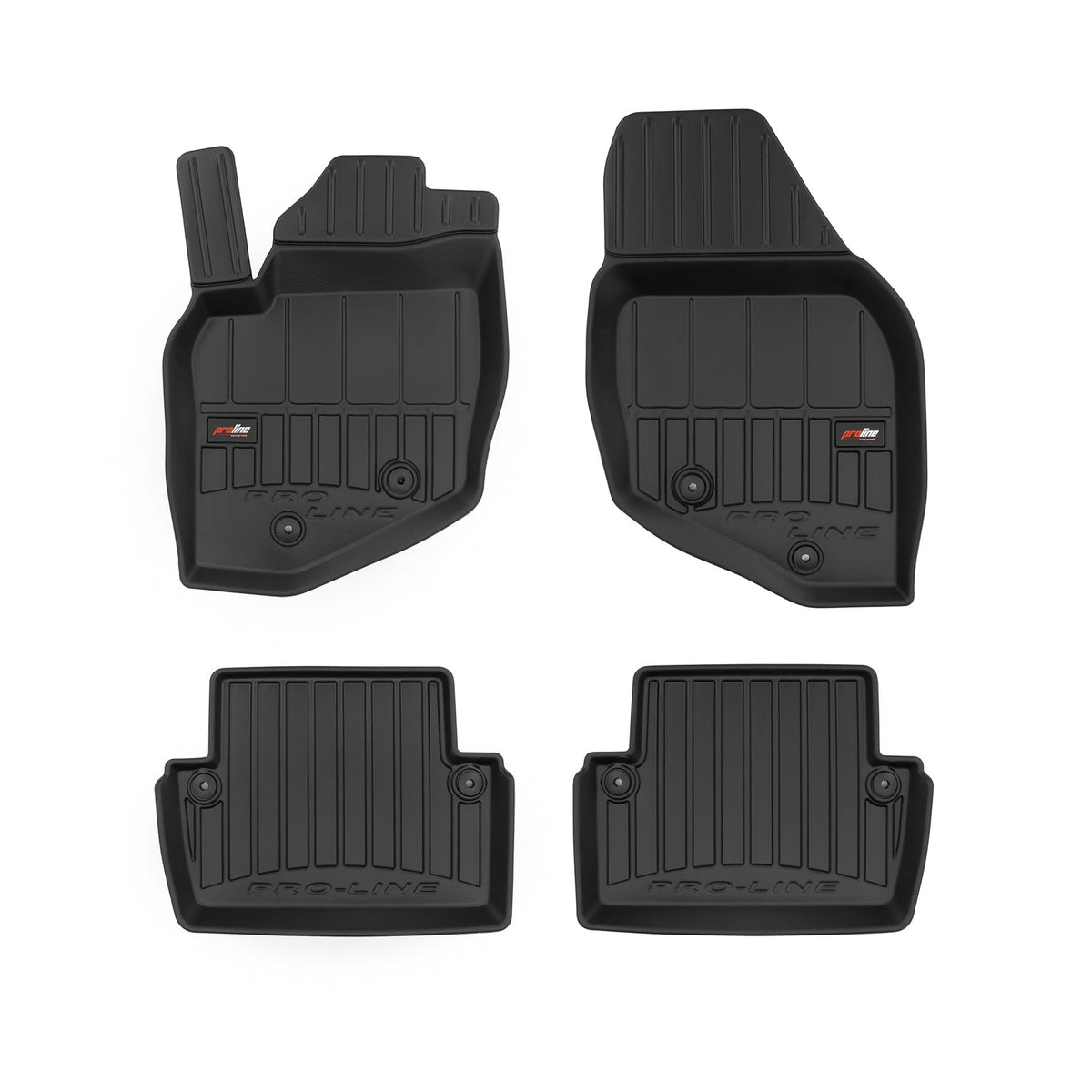 PACK 4 TAPETES BORRACHA PRO-LINE VOLVO XC70 I 2000-2007