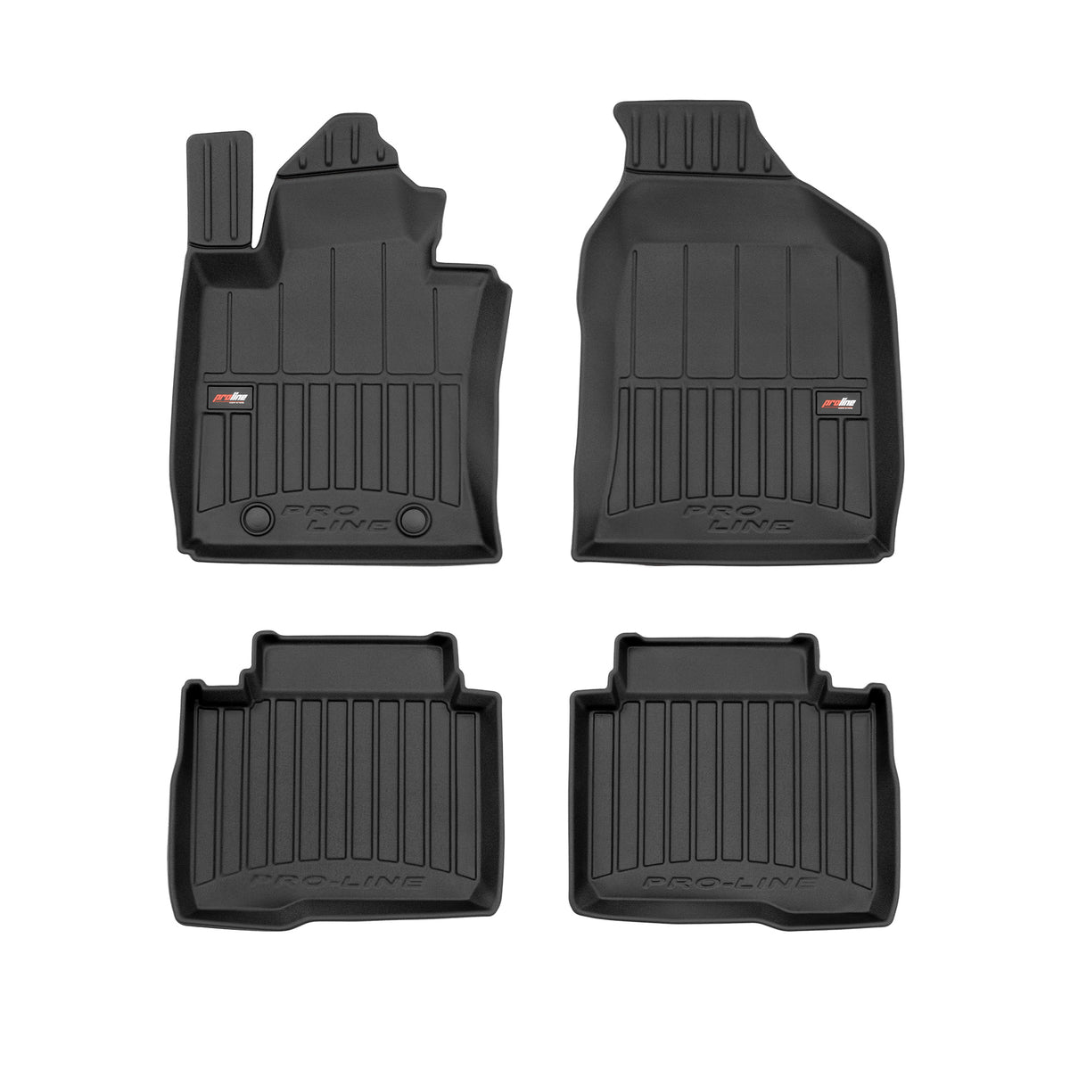 PACK 4 TAPETES BORRACHA PRO-LINE SSANGYONG MUSSO GRAND 2018->