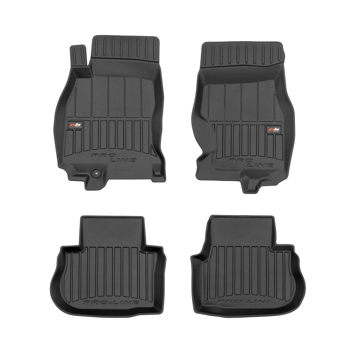 PACK 4 TAPETES BORRACHA PRO-LINE INFINITI FX I 2003-2008