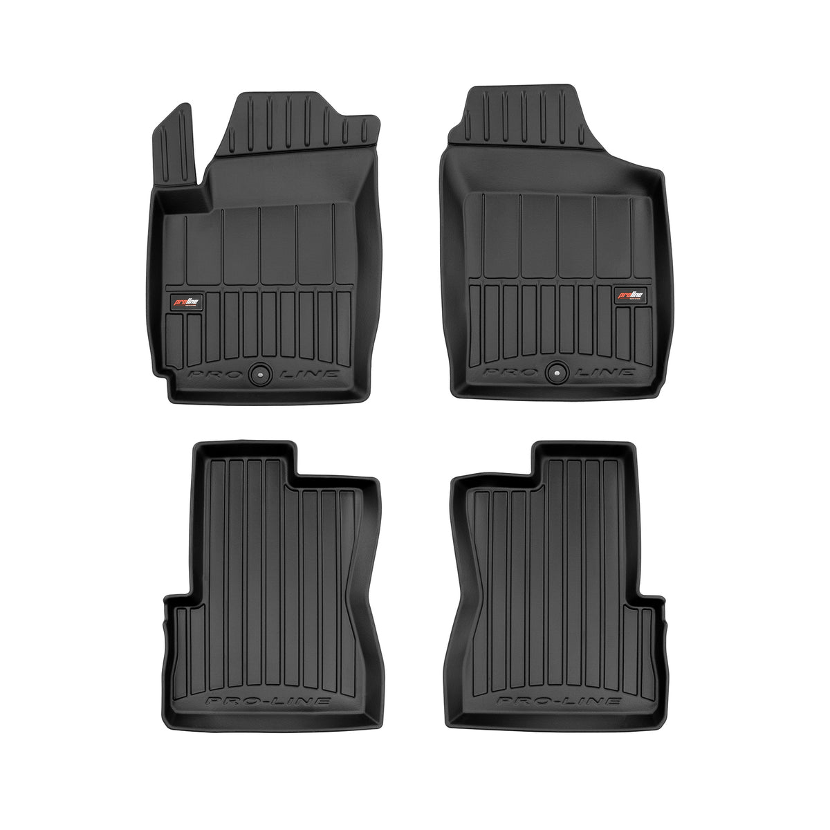 PACK 4 TAPETES BORRACHA PRO-LINE KIA PICANTO I 2003-2011