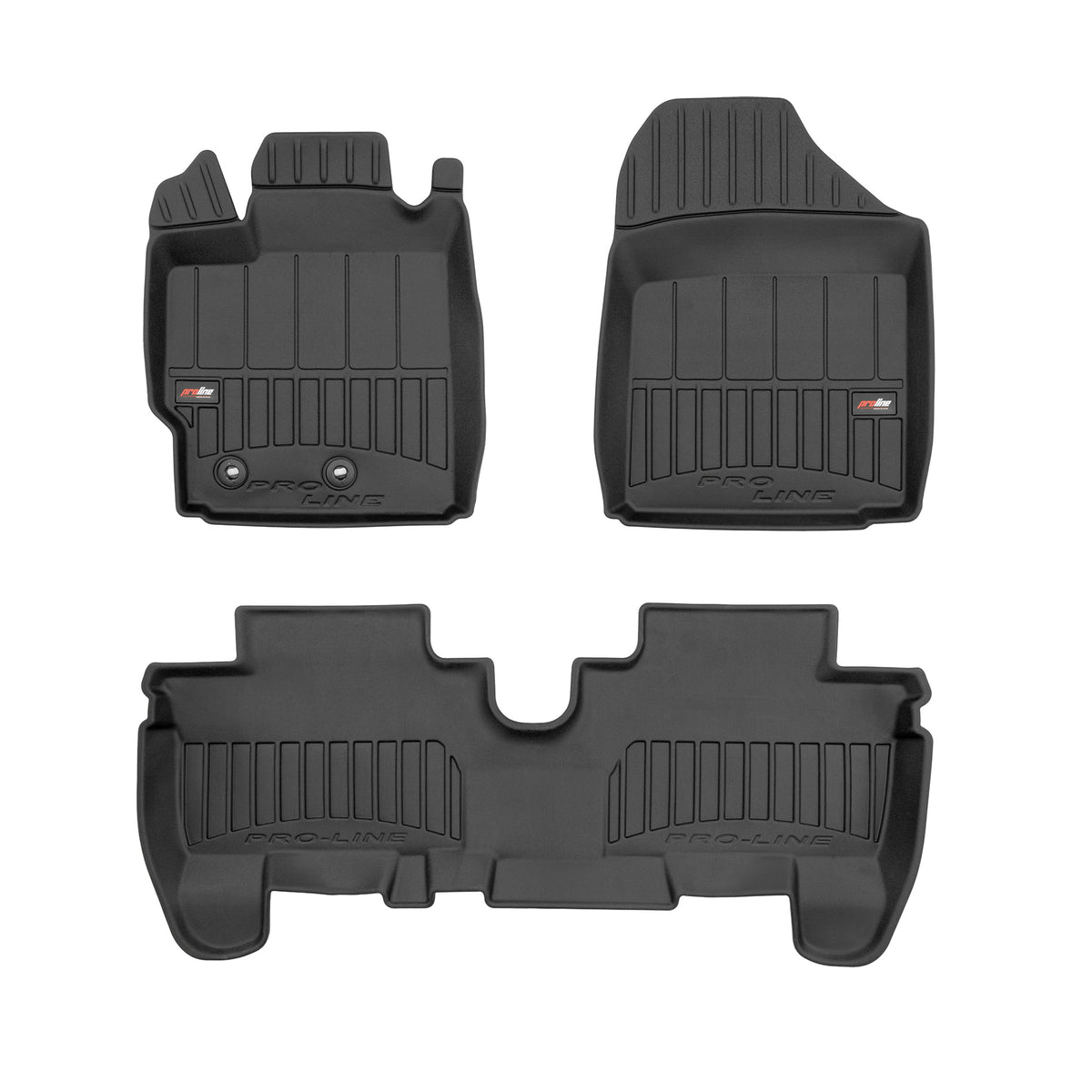 PACK 3 TAPETES BORRACHA PRO-LINE TOYOTA URBAN CRUISER 2008-2014