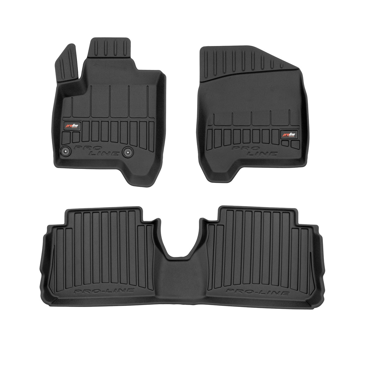 PACK 3 TAPETES BORRACHA PRO-LINE CITROEN C3 PICASSO 2008-2017