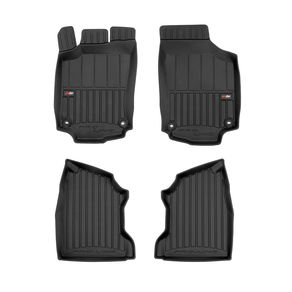 PACK 4 TAPETES BORRACHA PRO-LINE OPEL COMBO C 2001-2011