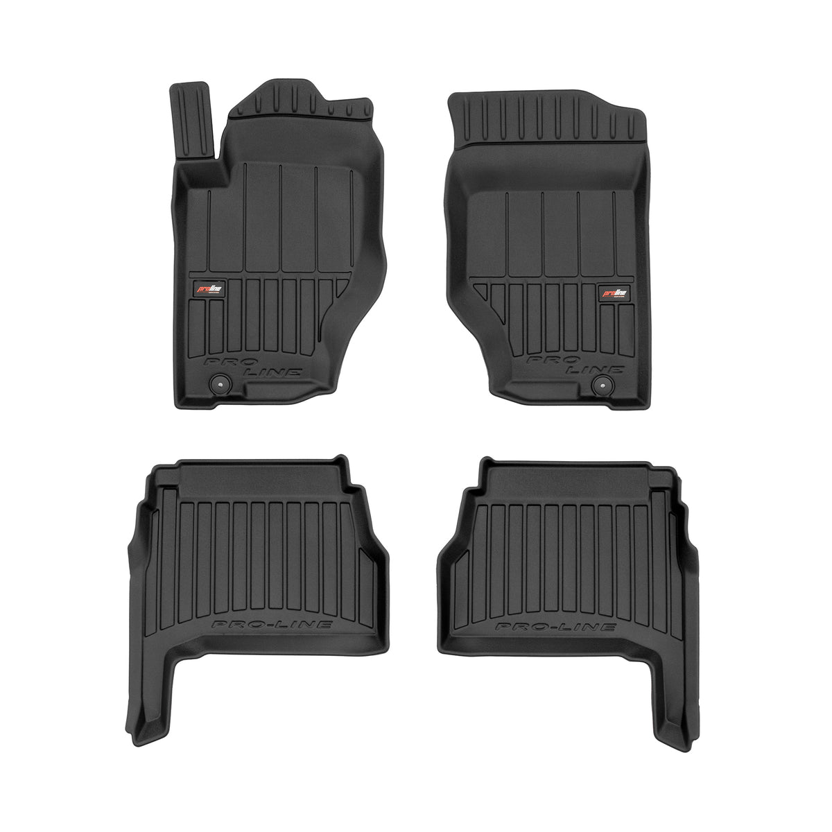 PACK 4 TAPETES BORRACHA PRO-LINE KIA SORENTO I 2002-2009