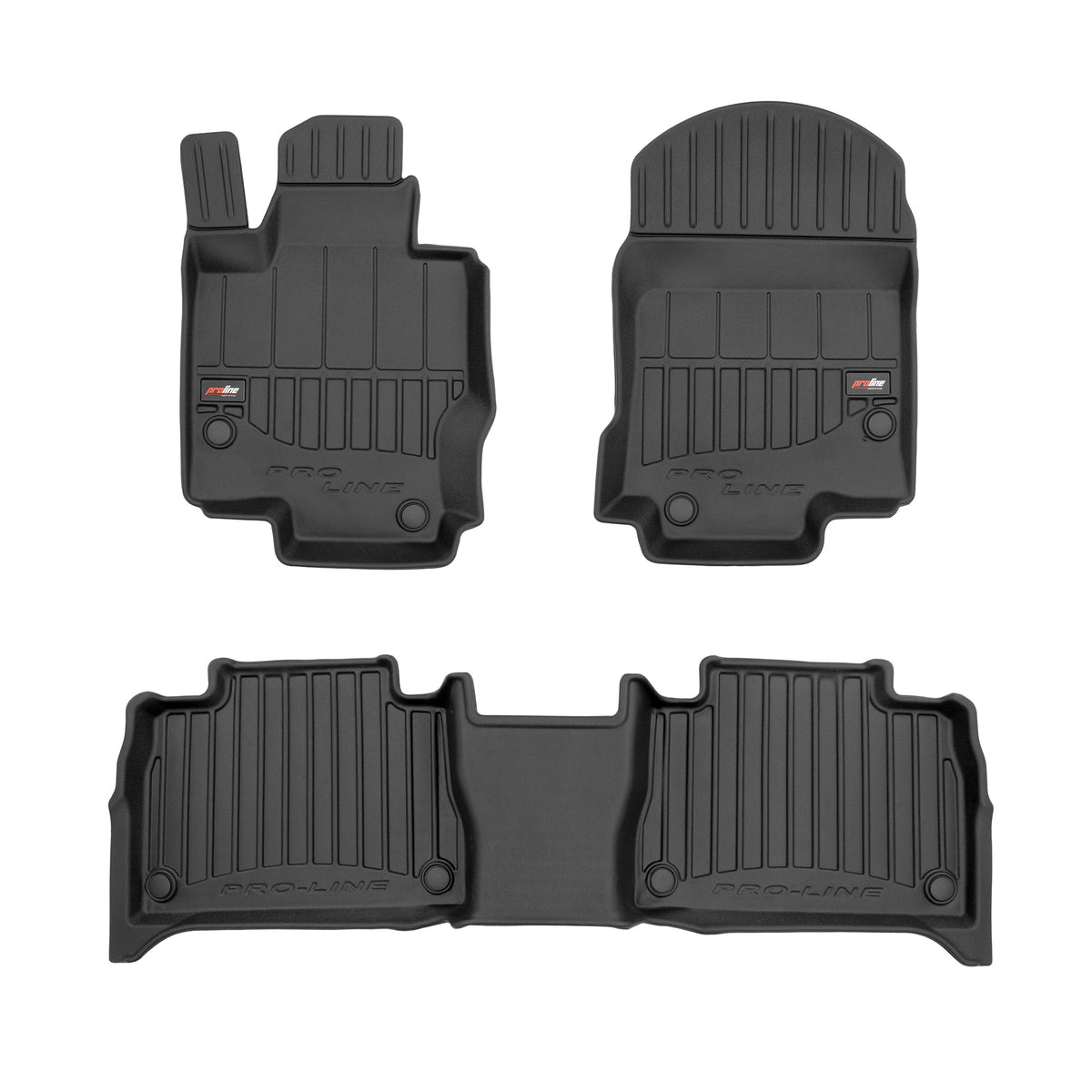 PACK 3 TAPETES BORRACHA PRO-LINE MERCEDES-BENZ GLE C167 2019->