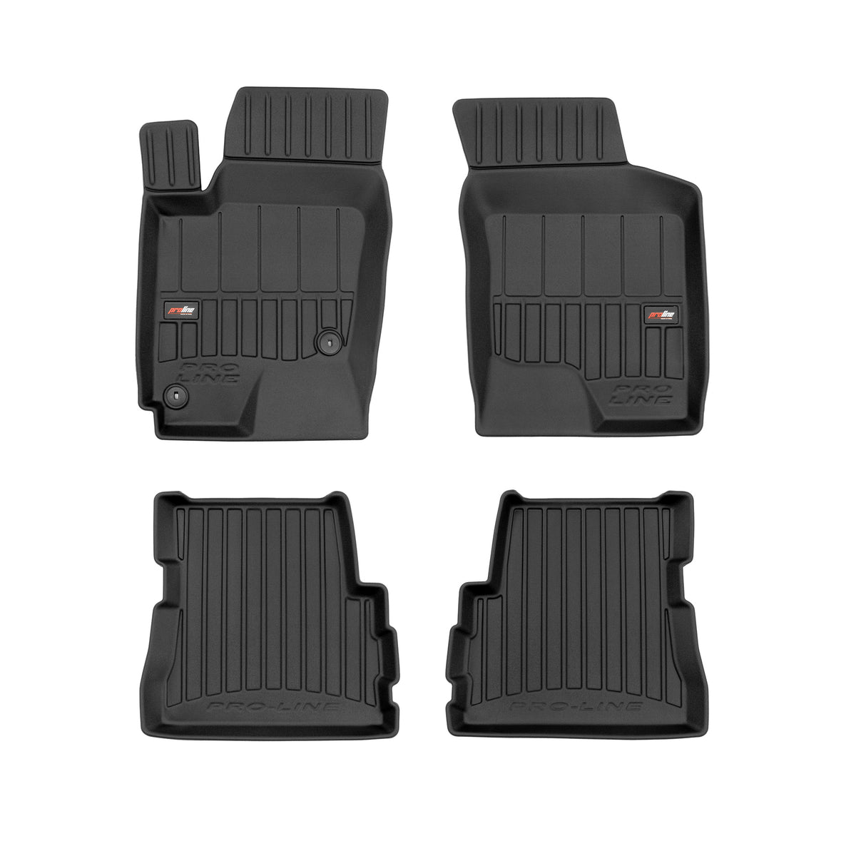 PACK 4 TAPETES BORRACHA PRO-LINE HYUNDAI GETZ 2002-2011