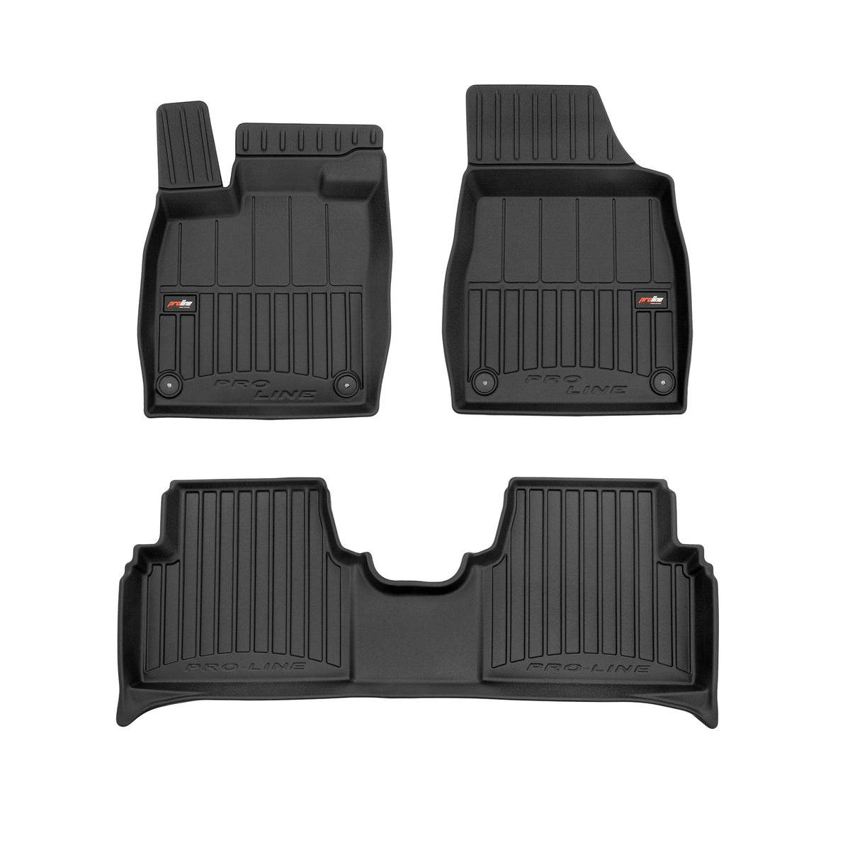 PACK 3 TAPETES BORRACHA PRO-LINE VOLKSWAGEN ID.3 2019->