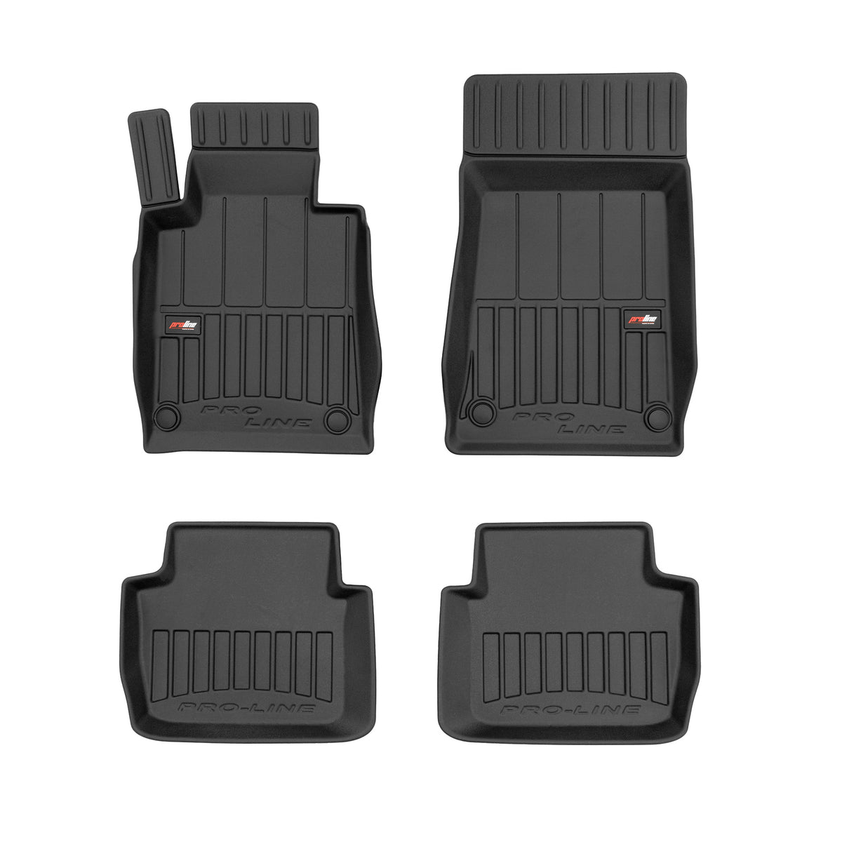 PACK 4 TAPETES BORRACHA PRO-LINE BMW 3 SERIES E46 1998-2005