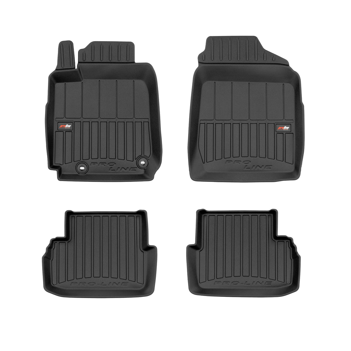PACK 4 TAPETES BORRACHA PRO-LINE TOYOTA CELICA VII 1999-2005