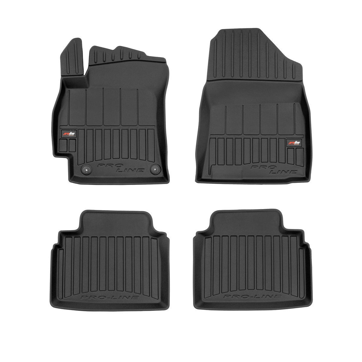 PACK 4 TAPETES BORRACHA PRO-LINE HYUNDAI ELANTRA VII 2020->