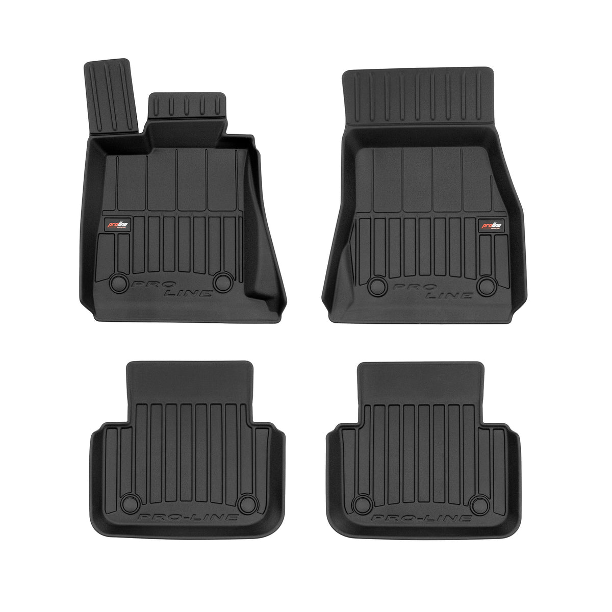 PACK 4 TAPETES BORRACHA PRO-LINE BMW 8 SERIES GRAN COUPE G16 2019-2026 XDRIVE