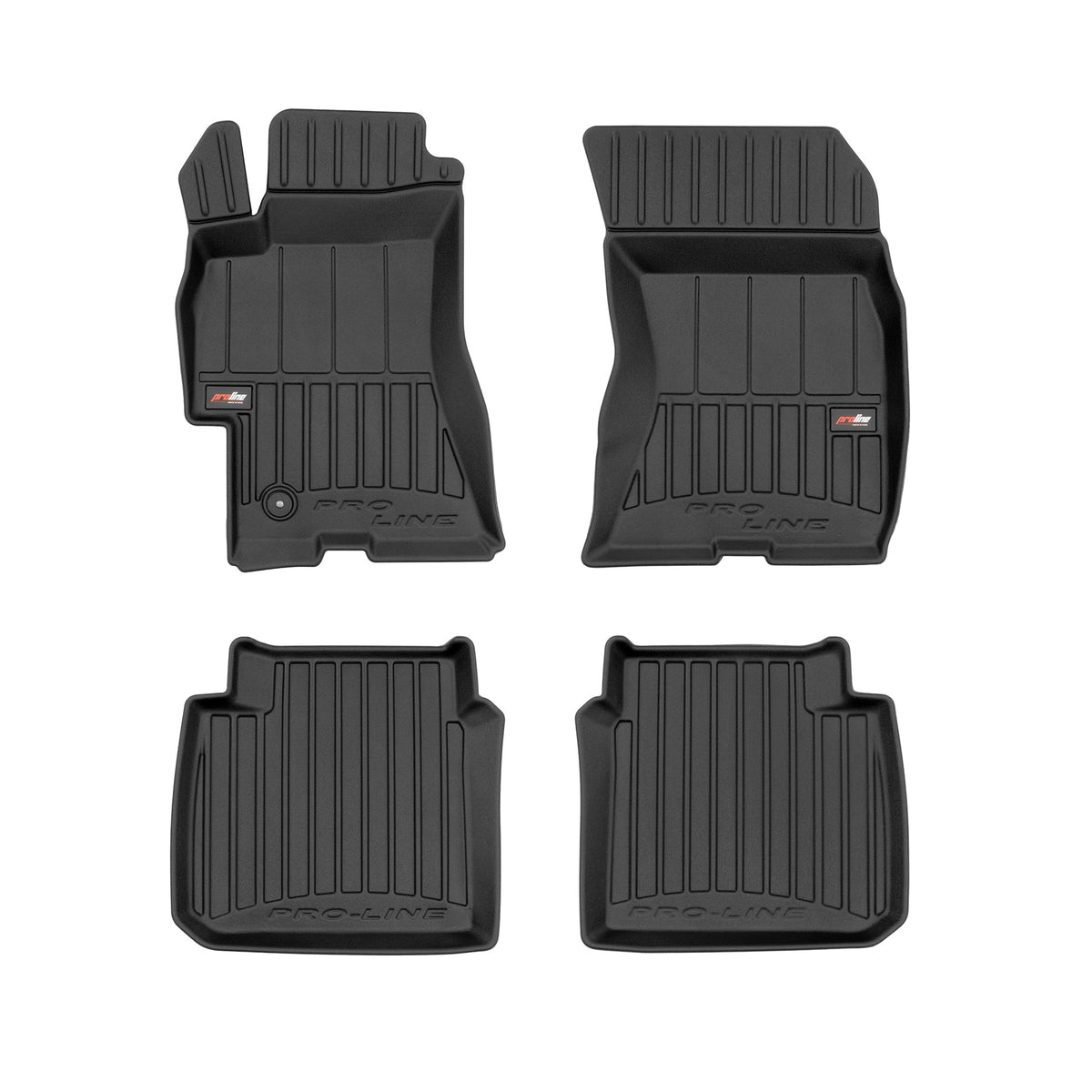 PACK 4 TAPETES BORRACHA PRO-LINE SUBARU OUTBACK III 2003-2009