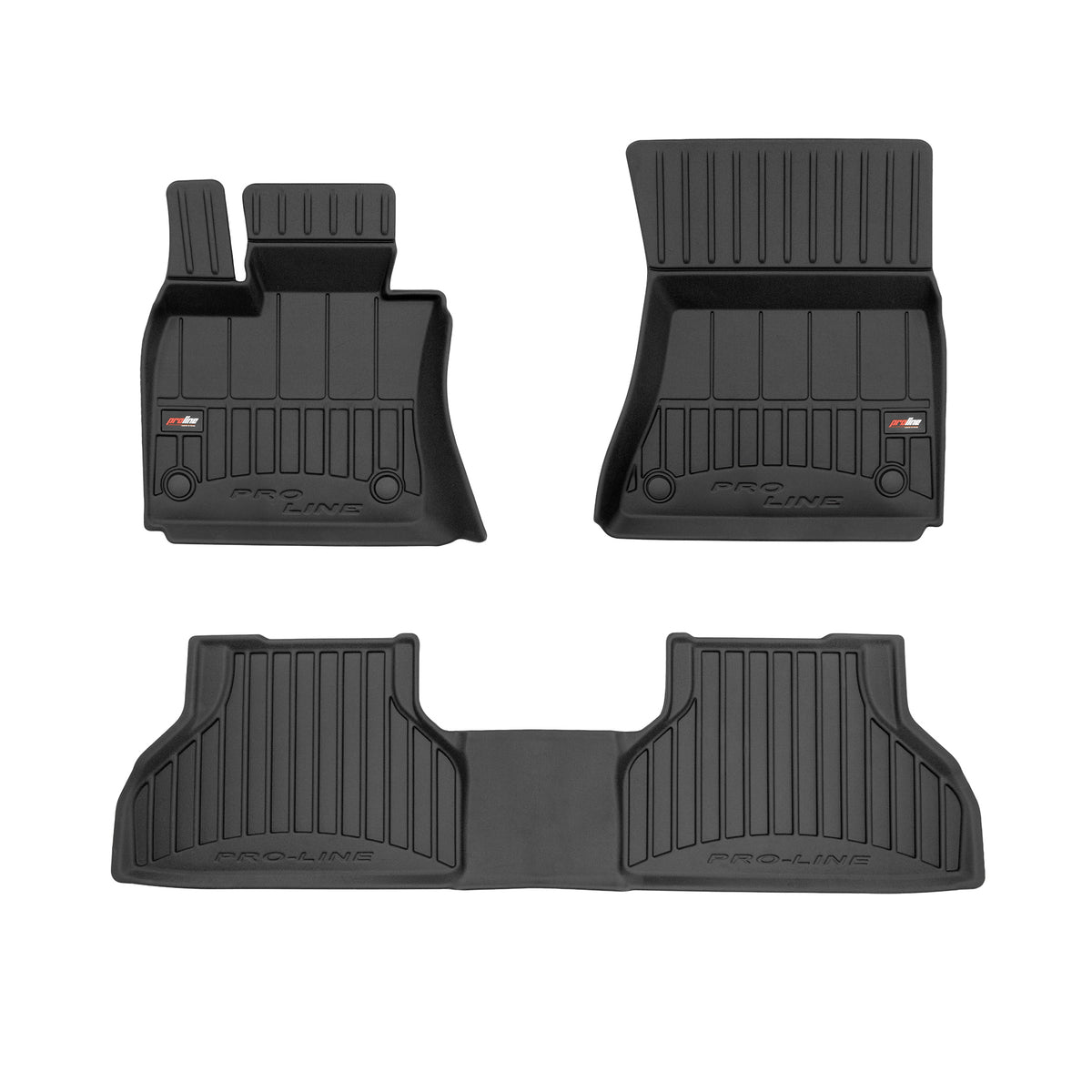 PACK 3 TAPETES BORRACHA PRO-LINE BMW X5 E70 2006-2013