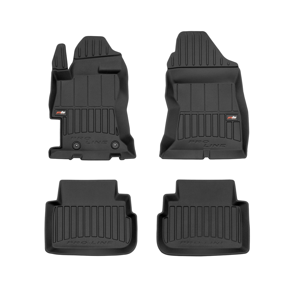 PACK 4 TAPETES BORRACHA PRO-LINE SUBARU XV II 2018-2023