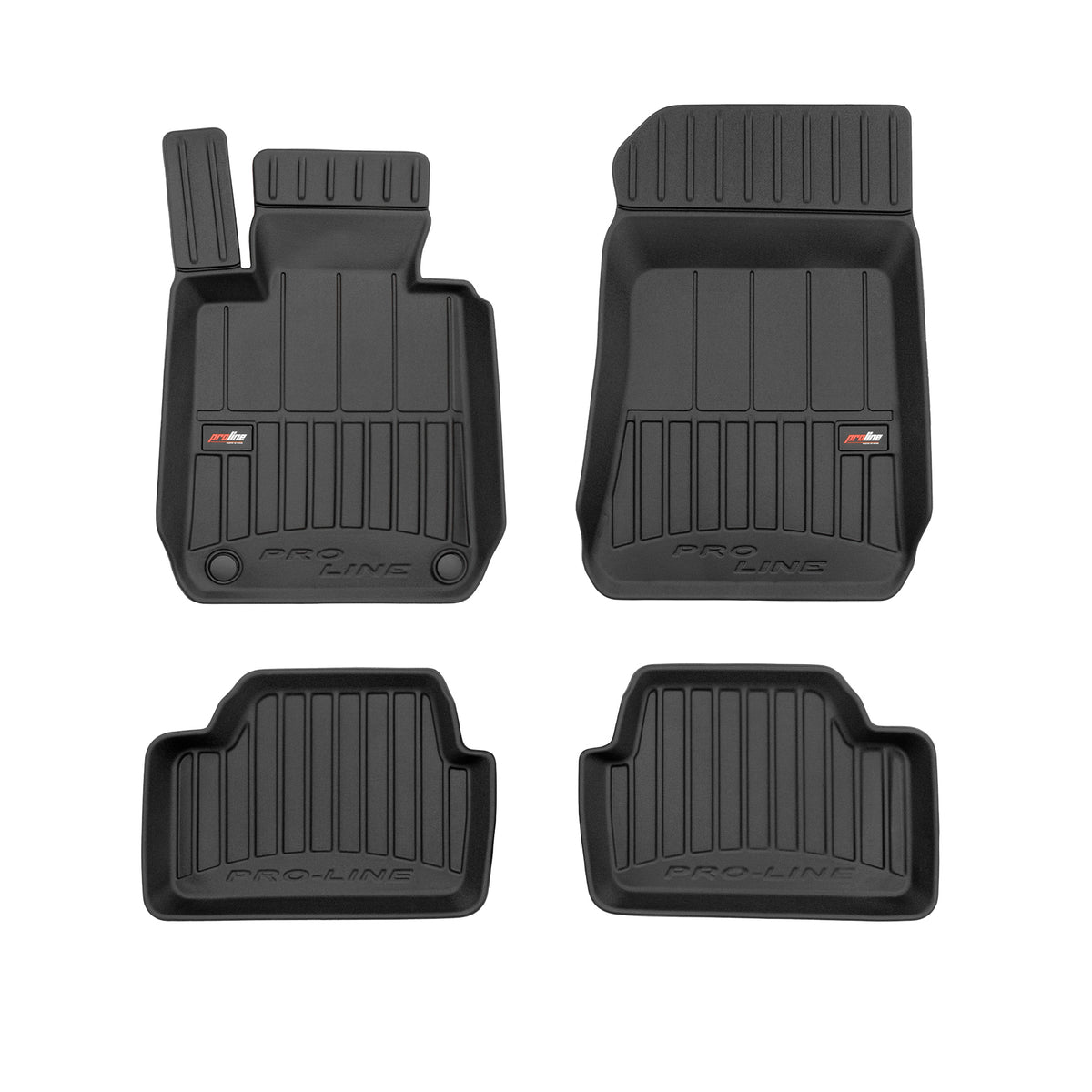 PACK 4 TAPETES BORRACHA PRO-LINE BMW 1 SERIES E87 2004-2011