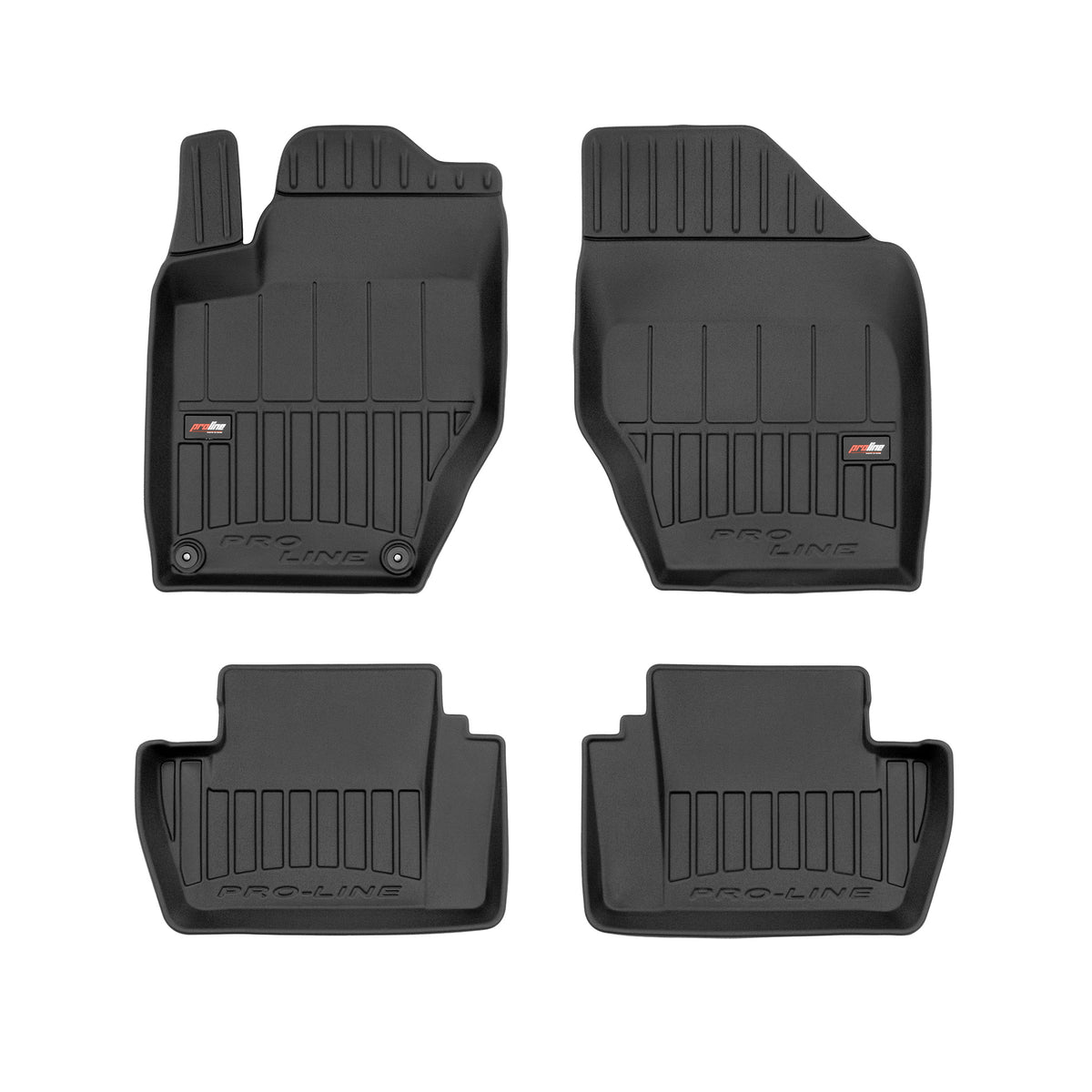 PACK 4 TAPETES BORRACHA PRO-LINE CITROEN DS4 2011-2015