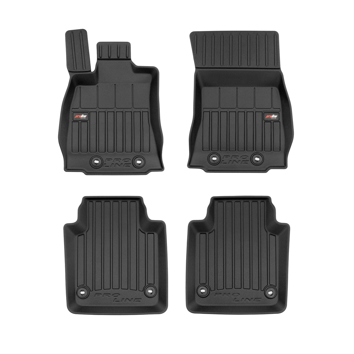 PACK 4 TAPETES BORRACHA PRO-LINE JAGUAR XJ VIII 2009-2019 LONGO