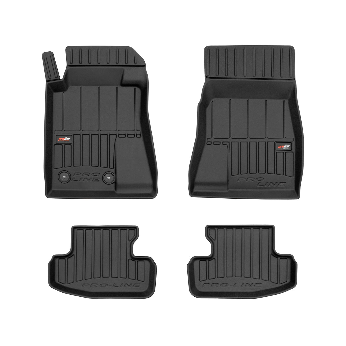 PACK 4 TAPETES BORRACHA PRO-LINE FORD MUSTANG VII 2023->