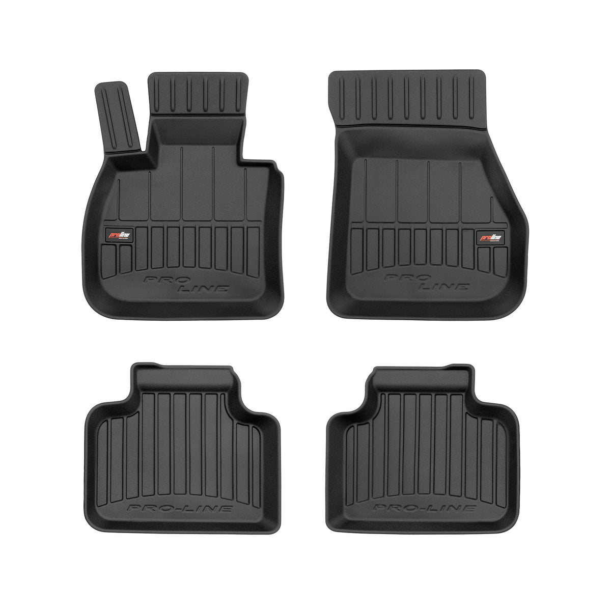 PACK 4 TAPETES BORRACHA PRO-LINE MINI COUNTRYMAN II 2017-2023