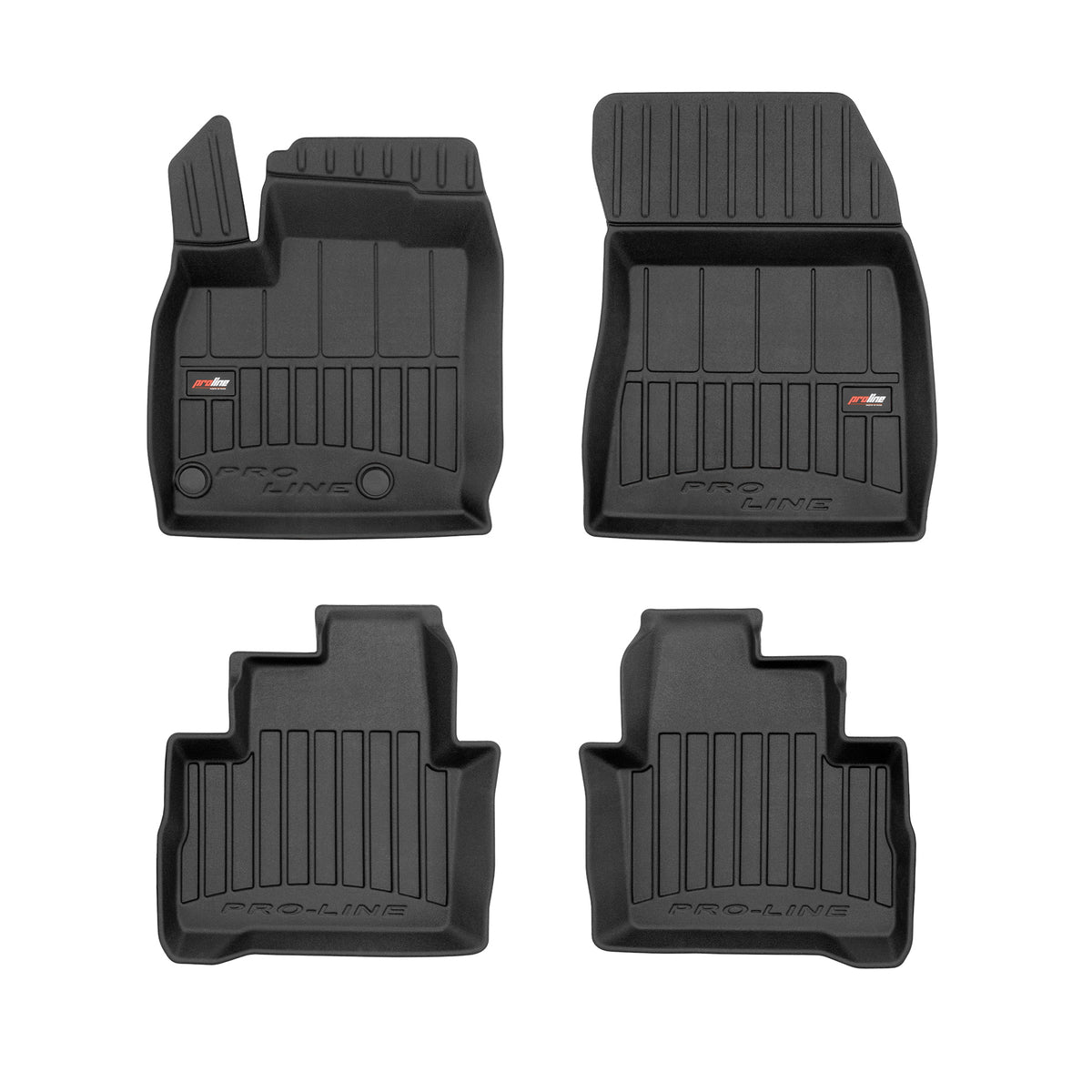 PACK 4 TAPETES BORRACHA PRO-LINE NISSAN QASHQAI III 2021-2024 PRE-FACELIFT