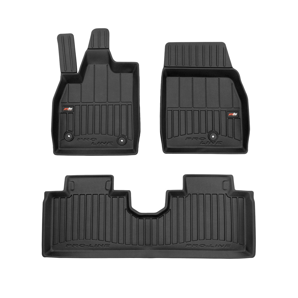 PACK 3 TAPETES BORRACHA PRO-LINE FORD MUSTANG MACH-E 2020->